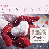 Herzenswünsche für dich 2025 - Mini-Wochenkalender