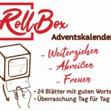 Adventskalender Roll-Box "Genussworte für den Advent"
