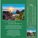 Gute Wünsche sollen dich begleiten 2025 - Postkartenkalender