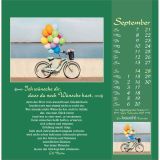 Gute Wünsche sollen dich begleiten 2025 - Postkartenkalender