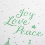 Geschirrtuch "Joy Love Peace"