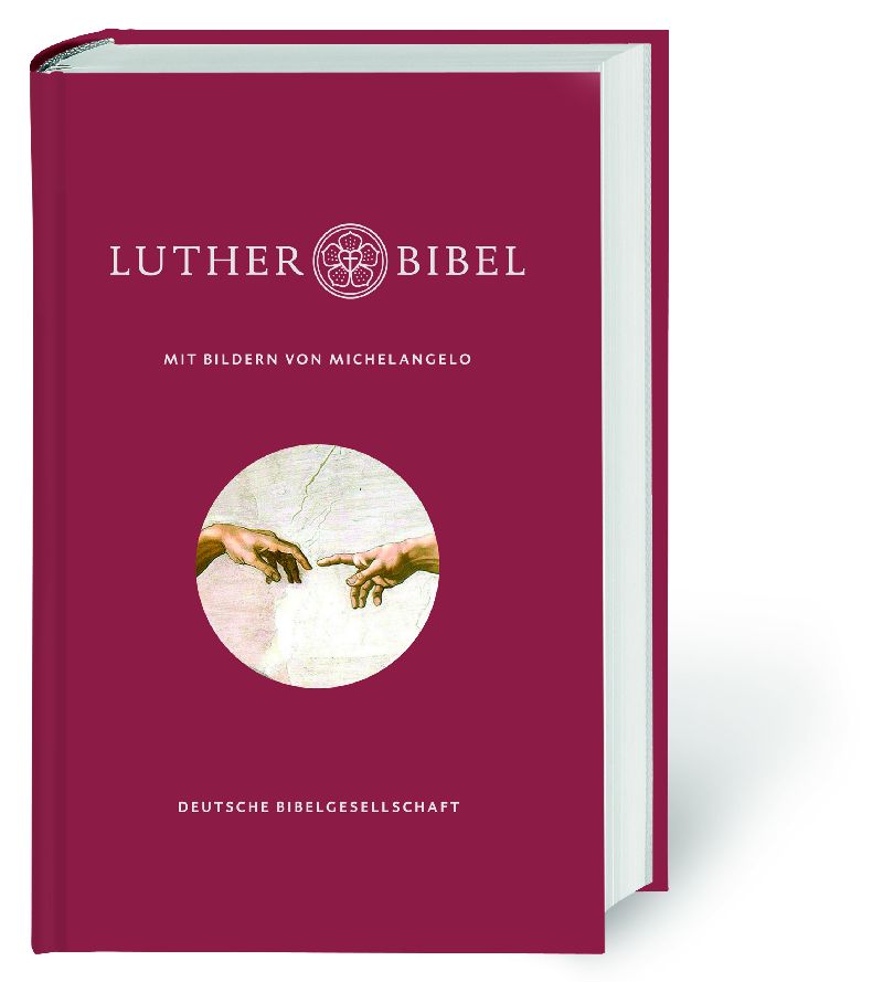 Lutherbibel mit Bildern von Michelangelo