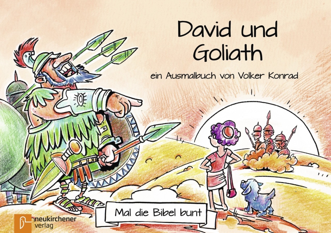 Mal die Bibel bunt - David und Goliath