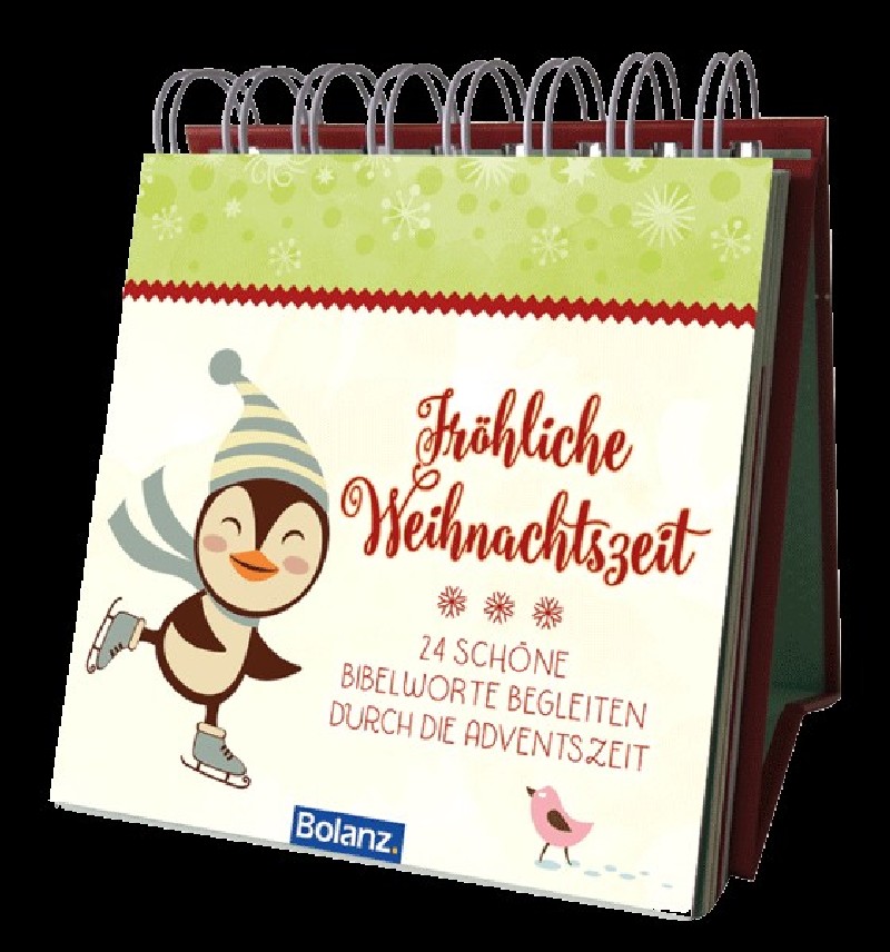 Fröhliche Weihnachtszeit - Miniaufstellbuch