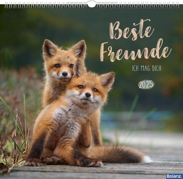 Beste Freunde 2025 - Posterkalender