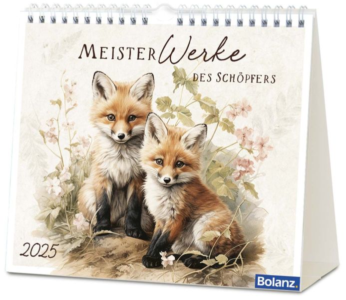 MeisterWerke des Schöpfers 2025 - Tischkalender