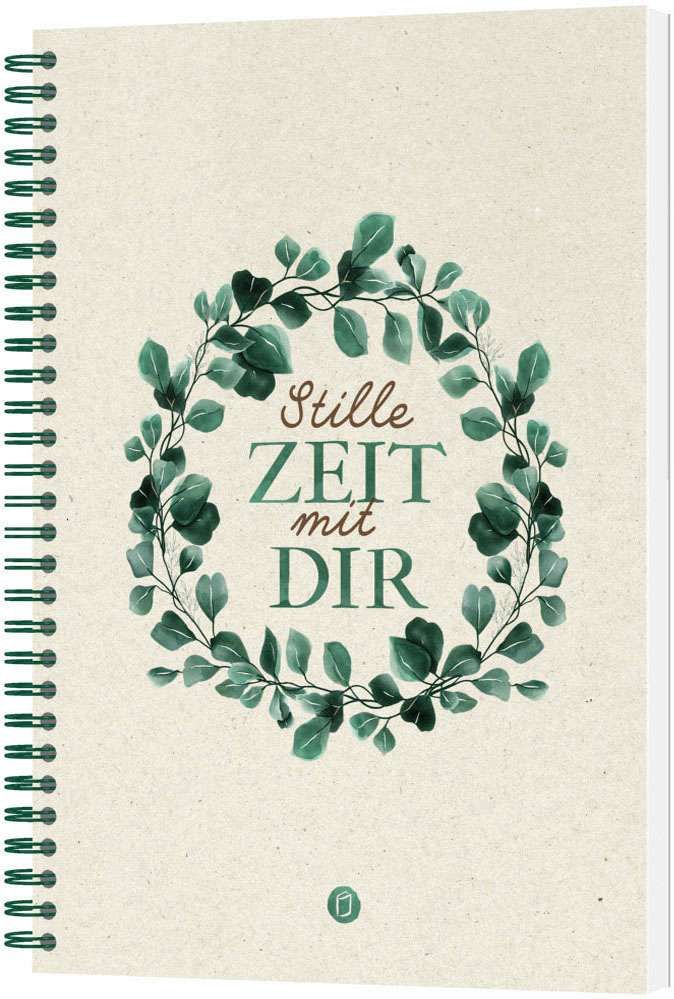 Stille Zeit mit Dir - Notizbuch (Eukalyptus)