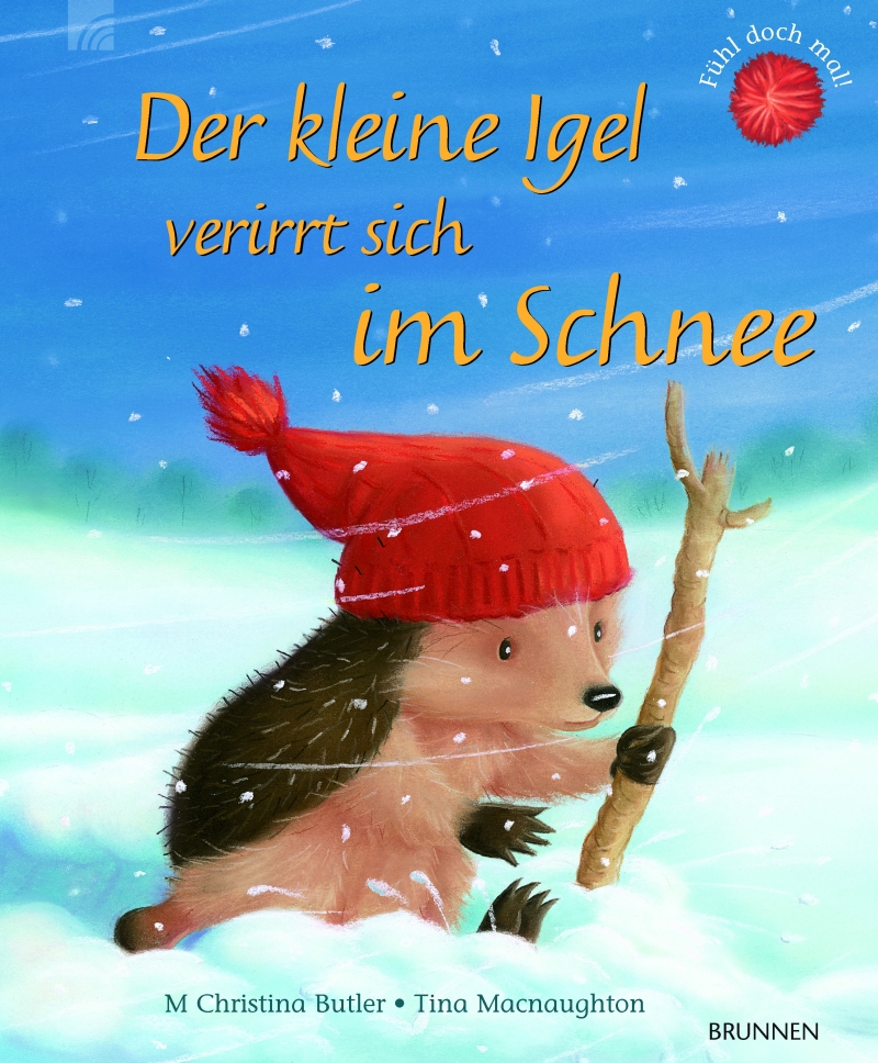 Der kleine Igel verirrt sich im Schnee