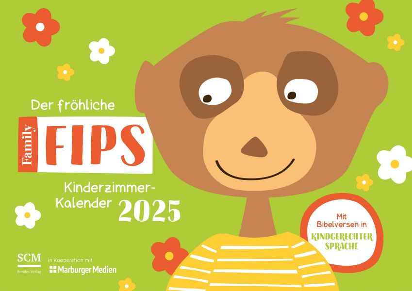 Der fröhliche Family-Fips Kinderzimmer-Kalender 2025