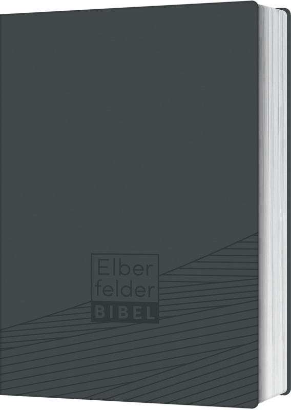 Elberfelder Bibel - Taschenausgabe, Kunstleder grau