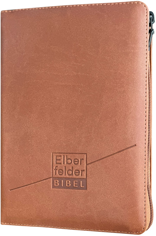 Elberfelder Bibel - Taschenausgabe, Kunstleder mit Reißverschluss