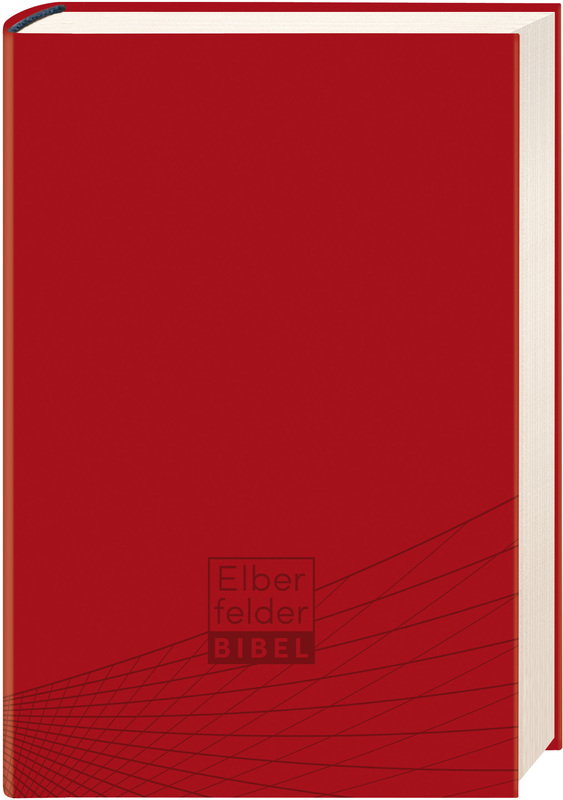 Elberfelder Bibel - Standardausgabe, ital. Kunstleder rot