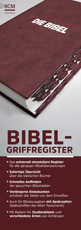 Bibel-Griffregister rot