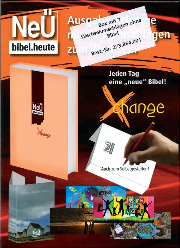 NeÜ bibel.heute - Xchange - Box mit Umschlägen