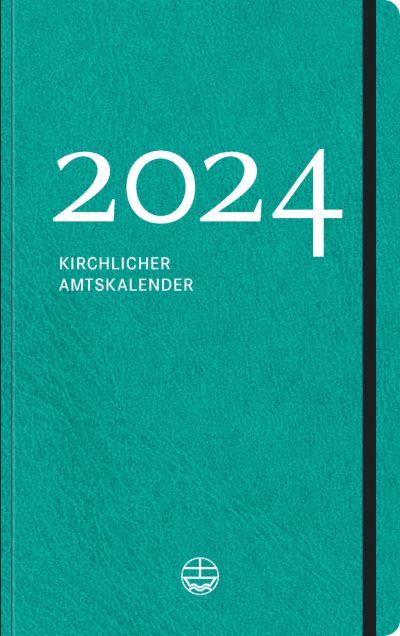 Kirchlicher Amtskalender petrol 2024