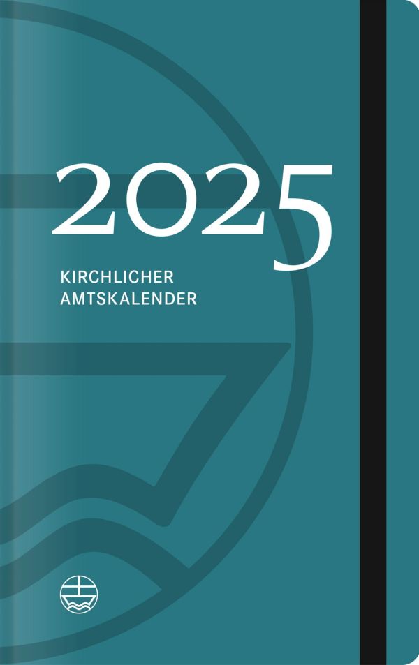 Kirchlicher Amtskalender - petrol 2025