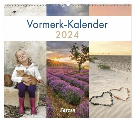 Vormerk-Kalender mit Bibel-Zitaten 2024