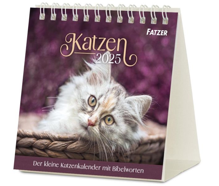 Katzen 2025 - Tischkalender