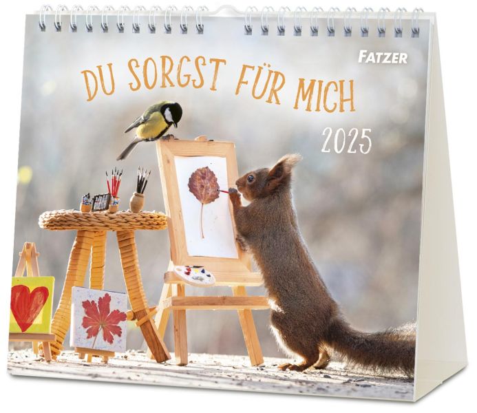 Du sorgst für mich 2025 - Postkartenkalender