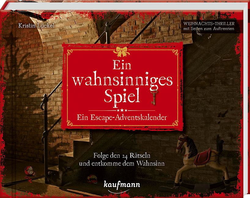 Ein wahnsinniges Spiel - Ein Escape-Adventskalenderbuch