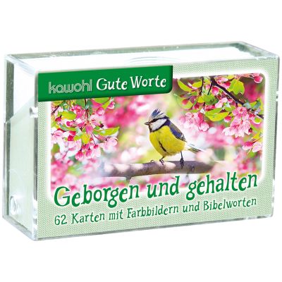 Geborgen und gehalten - Karten