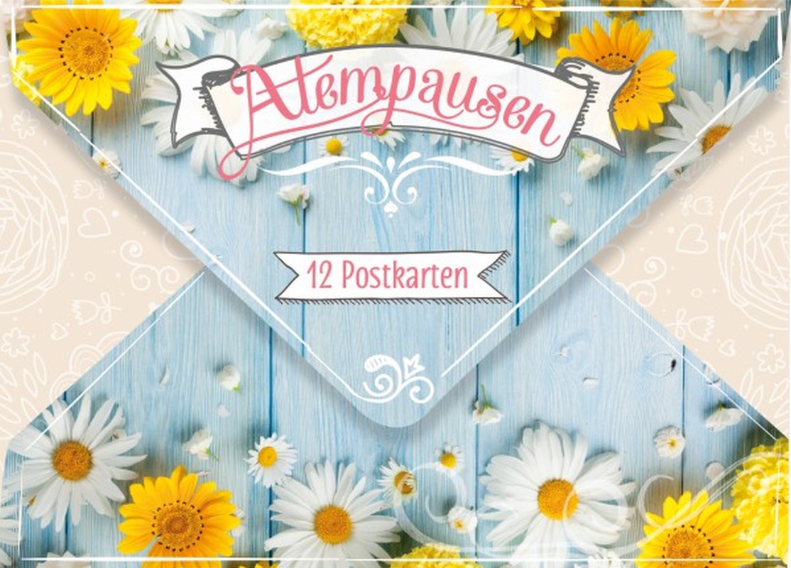 Postkartenset Atempausen