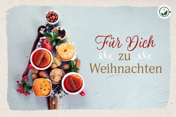 Teekarte -  Für Dich zu Weihnachten