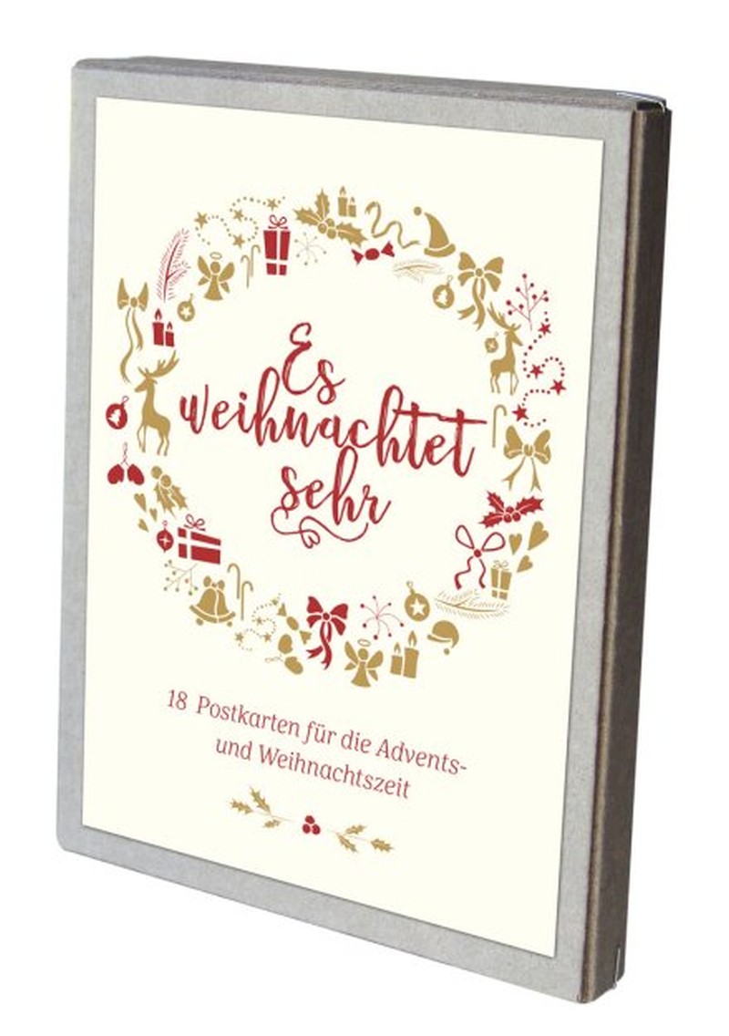 Es weihnachtet sehr - Postkartenbox