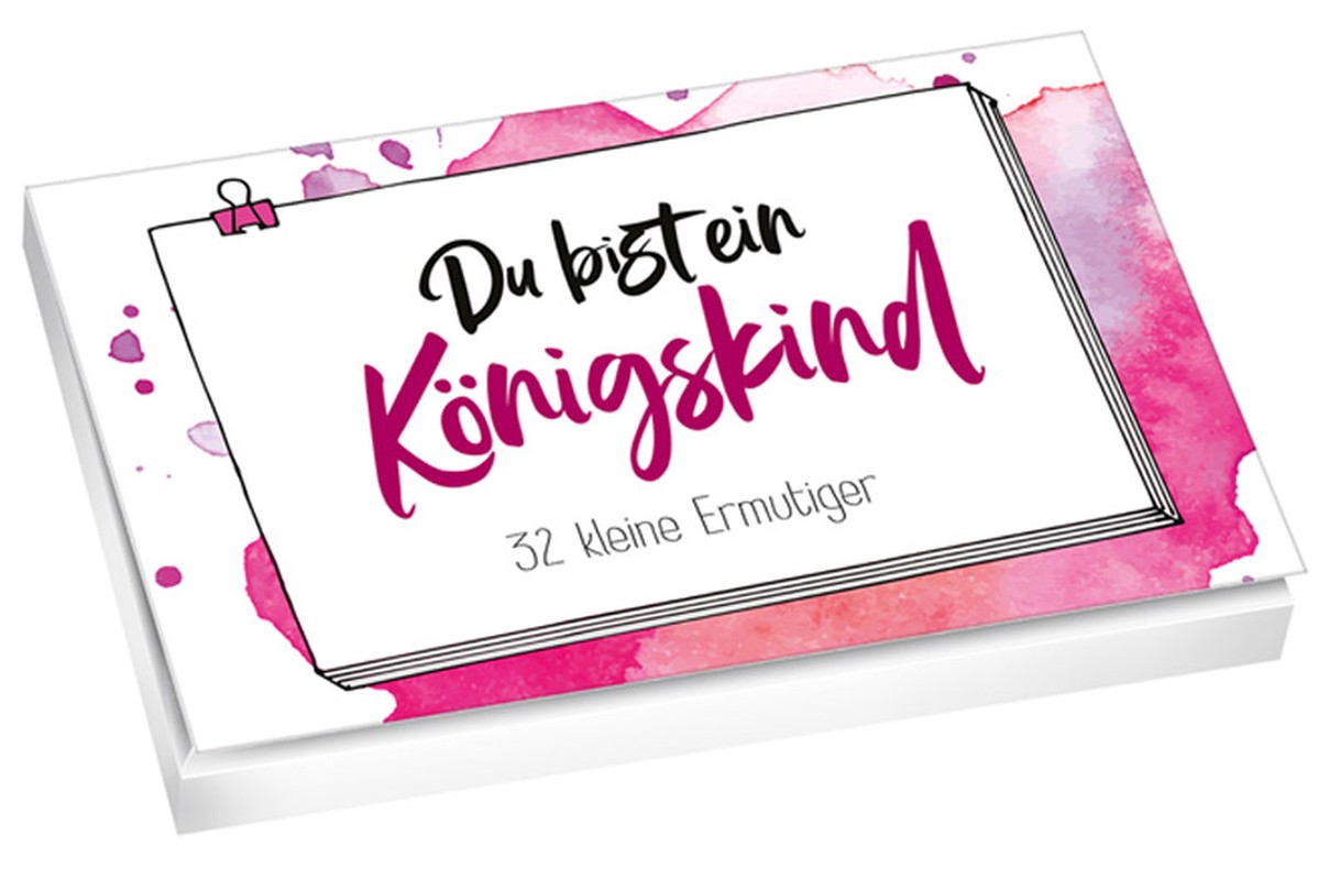 Du bist ein Königskind - Textkarten