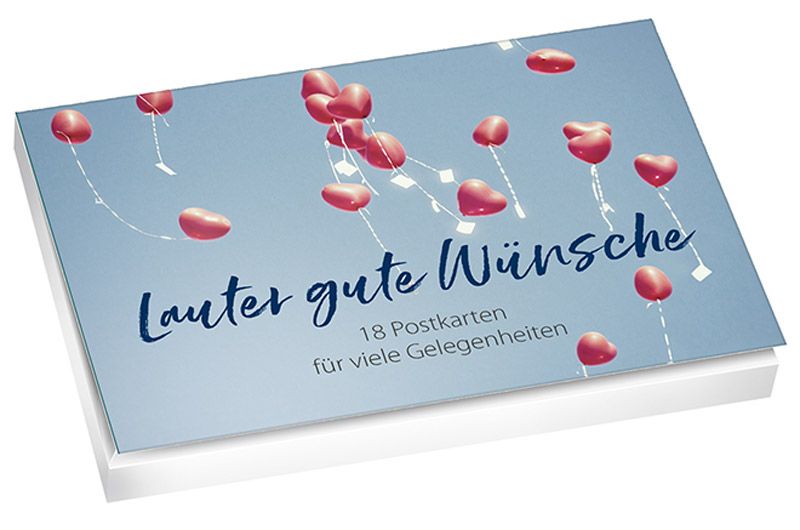 Lauter gute Wünsche - Postkartenset