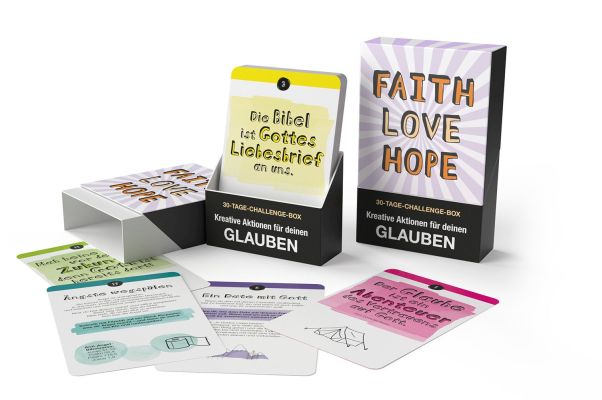 Faith, Love, Hope - Challenge-Box für Teens