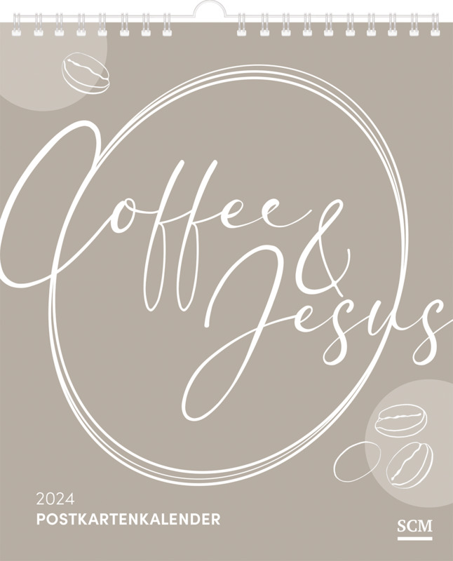 Coffee and Jesus 2024 - Postkartenkalender