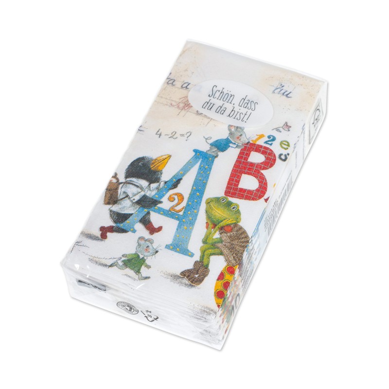 Papier-Taschentücher 'ABC'