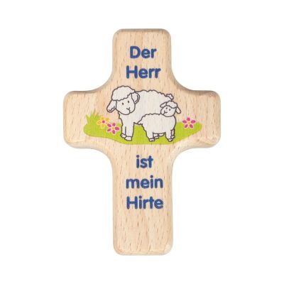 Handschmeichler Kreuz 'Schäfchen'