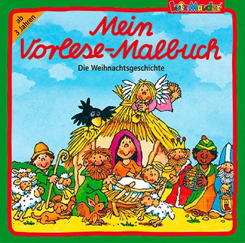 Mein Vorlese-Malbuch 