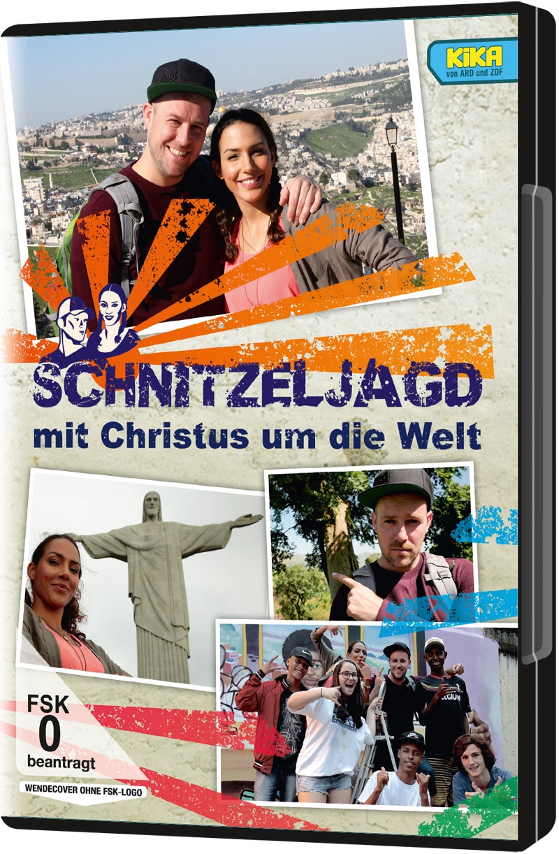 Schnitzeljagd mit Christus um die Welt