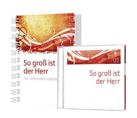 Set: So groß ist der Herr - Liederbuch + CD1