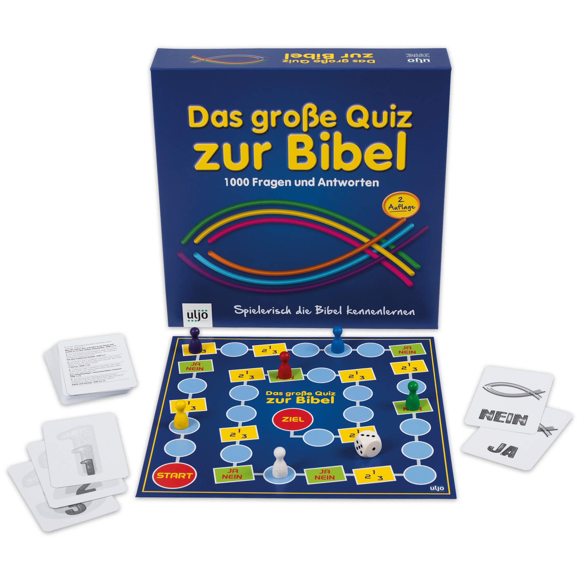 Das große Quiz zur Bibel - Gesellschaftsspiel