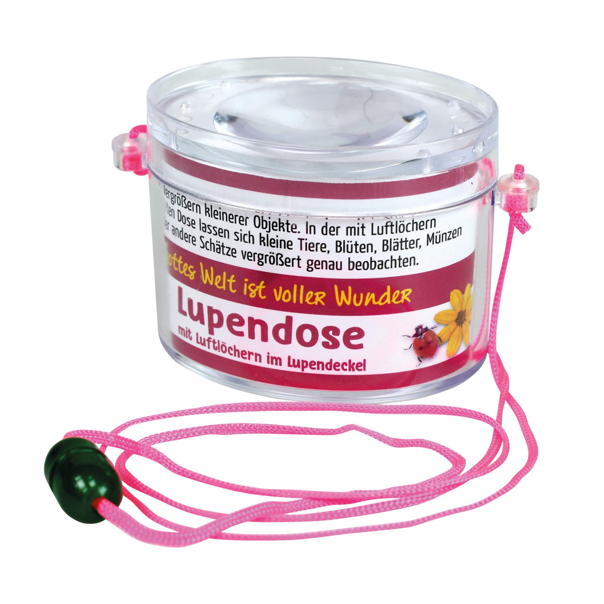 Lupendose oval - neon pink